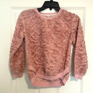 Pink Fluffy Sweater